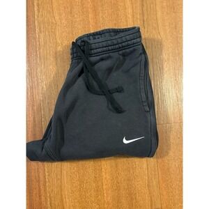 Nike Sportswear Club Fleece Pants Mens Large Black Sweatpants Jogger Swoosh Logo